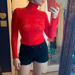 Vermani Italian Turtleneck Sweater Long Sleeve M